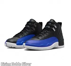 Black leather, royal blue accents—this colorway stops traffic.