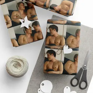 Heated Rivalry Gay Wrapping Paper | Novelty Gift Wrap
