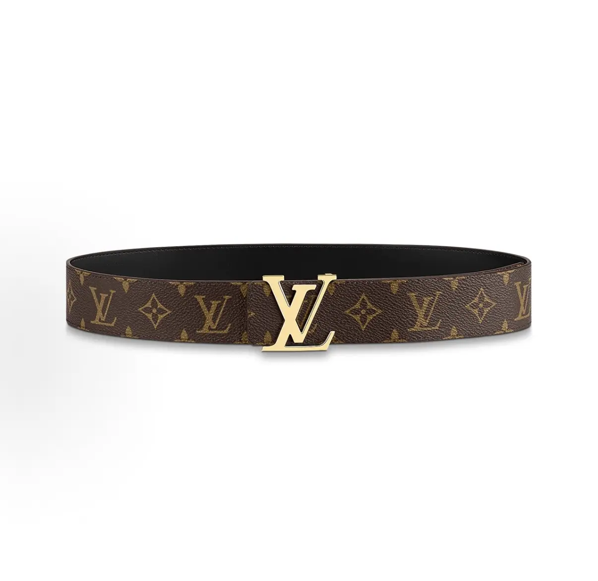 Pre-owned Brand New,Louis Vuitton LV Initiales Monogram Belt M0566