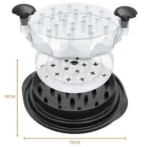 Chicken Shredder, 1 Set Chicken Breast Shredder Tool,Meat Shredder Machine for Kitchen, Dining Room and Picnic