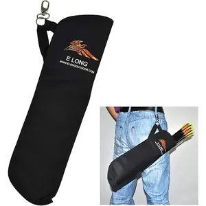 Archery Arrow Holder Hip Side Arrow Quiver Belt Clip Waist Quivers Bag Quiver for Arrows