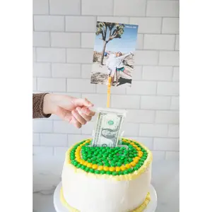 Money Pulling Cake Kit - Surprise Box™ with Card Holder Cake Topper