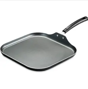 11" Non-Stick Steel Gray Square Griddle