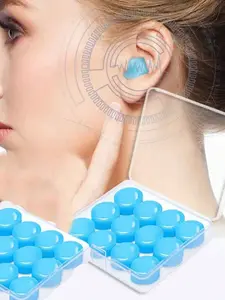 Moldable Silicone Earplugs Reusable for Concerts Swimming Snoring Airplanes Noise Reduction Comfortable Wear Unisex Postmen Must-Have Waterproof Earplugs