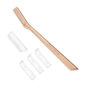 Tweezerman Rose Gold Facial Razor Tweezerman Rose Gold Facial Razor
