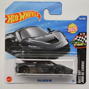 McLaren W1 Grey 2025 Hot Wheels Short Card Collectible car