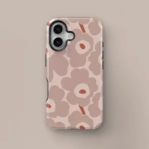 Flower Phone Case Monogram iPhone Case Phone Suitable for IPhone17 11 12 13 14 15 16 Pro Max Air Plus