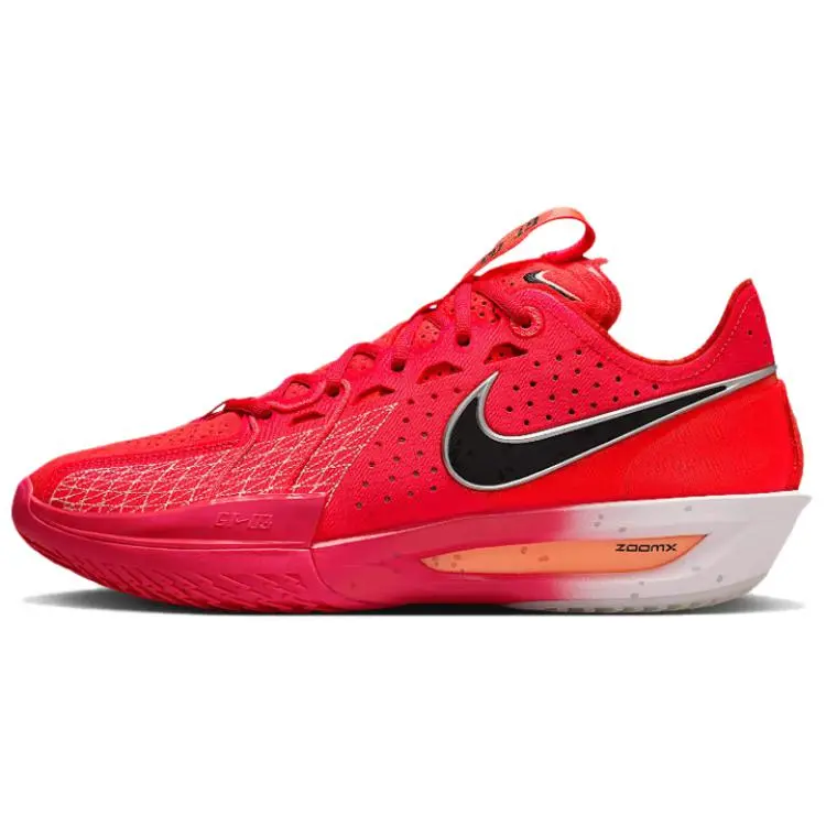 Nike Air Zoom GT Cut 3 EP 'Siren Red' Athletic Mesh Sneakers - Breathable, Lightweight for Running & Training, Athletic Sneakers, Athletic Sneaker Footwear, Races