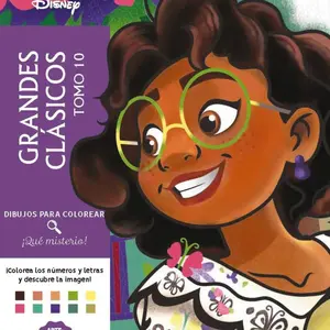 Color by Numbers Coloring Book for Children and Adults Dibujos para colorear, ¡qué misterio! Grandes clásicos, tomo 10 Colorful Paper Material Art Markers Pen Colored Pens Set