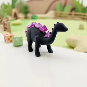 Dinosaur Dice Storage Display Piece, Unique Design for Rpg Players, Perfect for Tabletop Games, Party Entertainment, Desktop Accessories