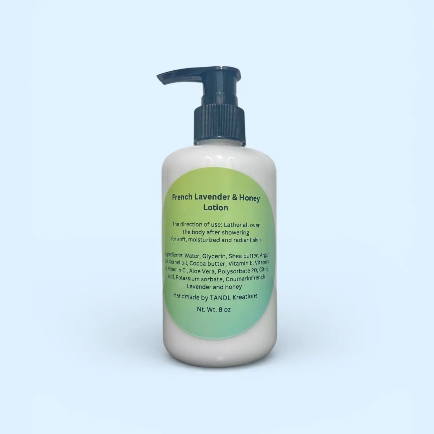 French Lavender & Honey Lotion | Argan Oil Hydration