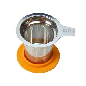 Tiesta Tea Brewbasket Loose Leaf Tea Strainer with Roomy Basket Design for Maximum Flavor & Easy Use