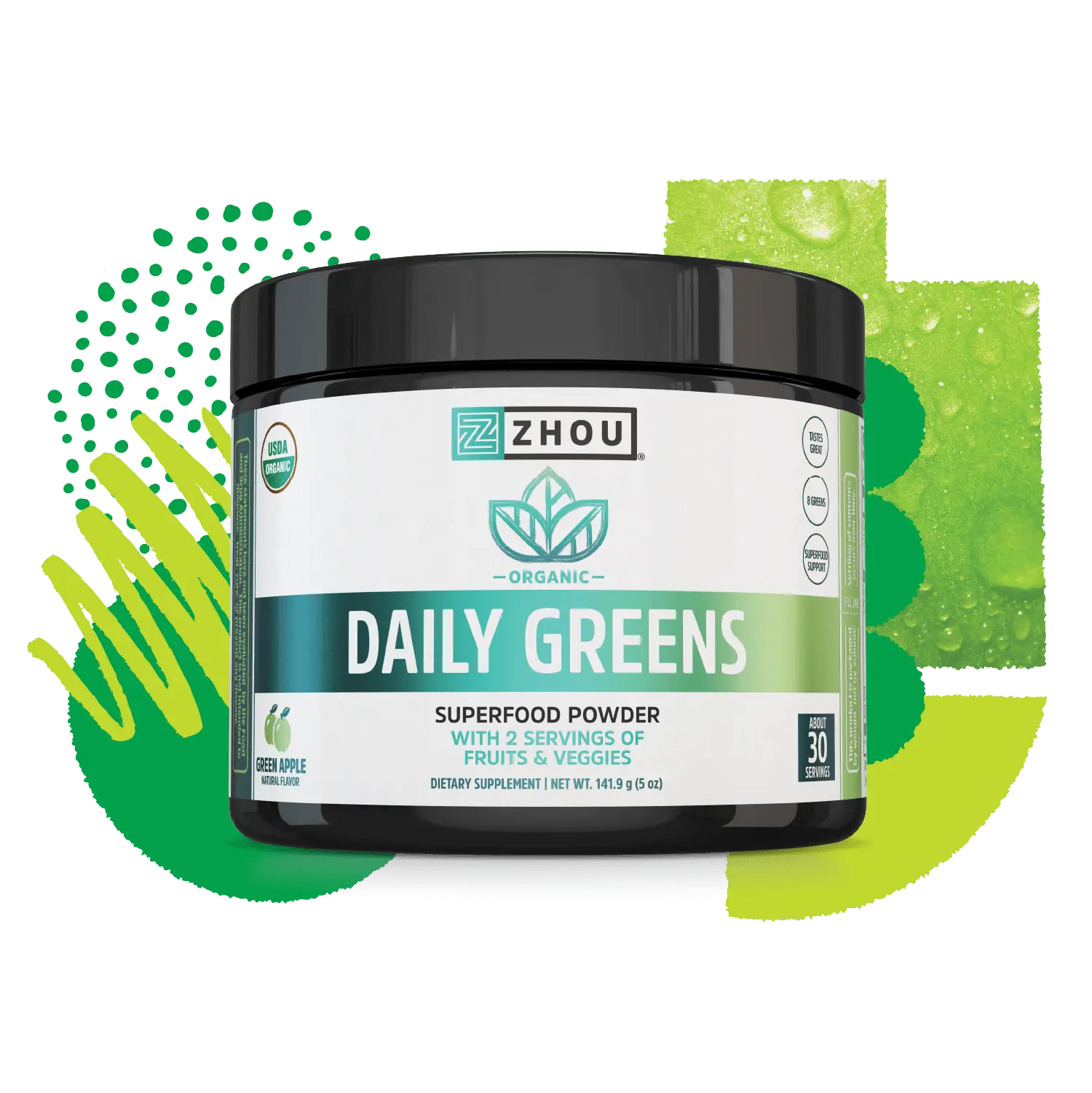 ZHOU NUTRITION Organic Daily Greens