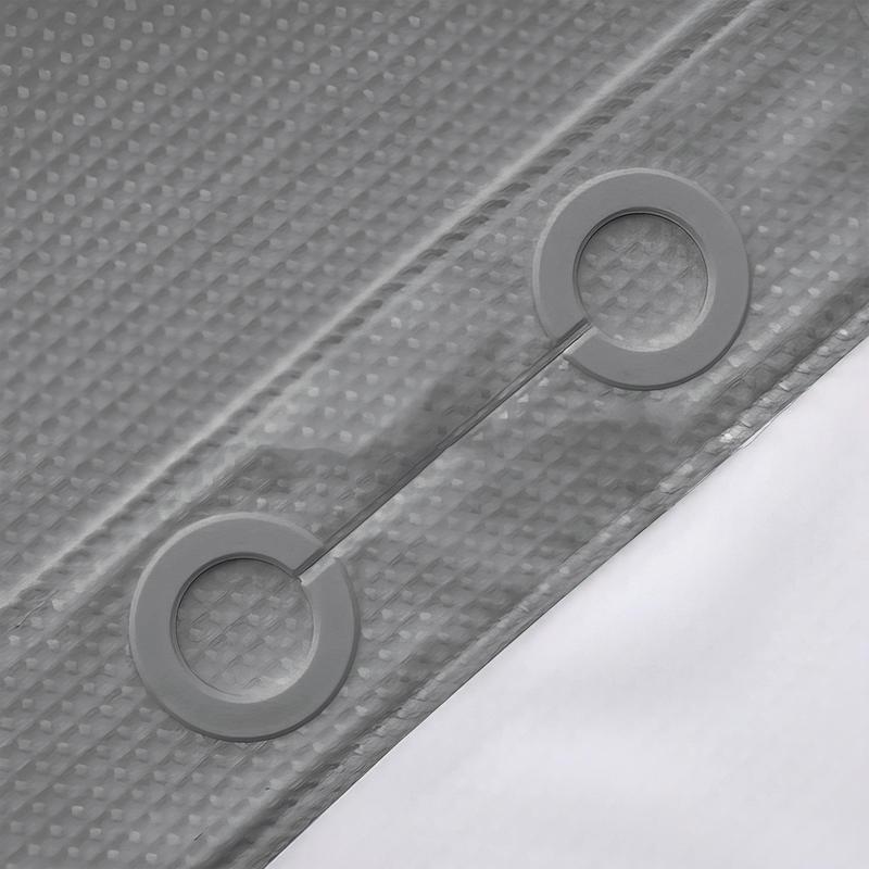 Waffle-Pattern Shower Curtain, Modern Waterproof Bathroom Curtain, Bathroom Accessory for Home, Hotel, Salon & Dormitory Decor #TOP PICKS