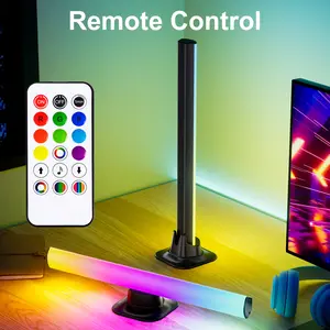 RGB LED Light Bar with Music Rhythm Sync Desk Lamp Remote Control for Gaming Room TV Party Decorative Lighting