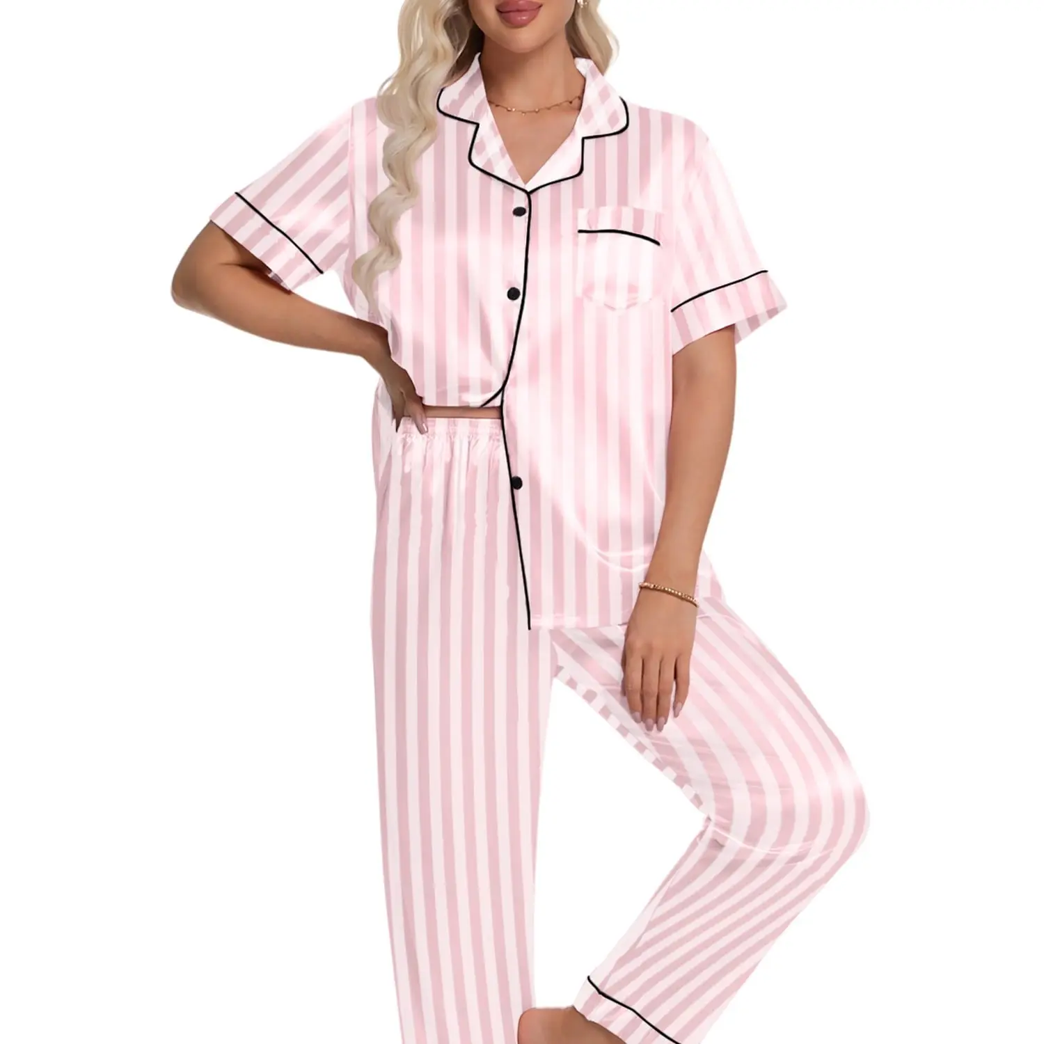 Pink Striped