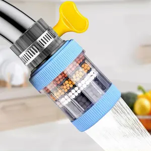 Universal Faucet, Sink Water Filter, Practical & Efficient, Removes Multiple Impurities, Easy to Operate, Ideal for Home Kitchen & Bathroom Faucets