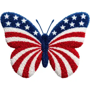 DTF Transfer – GY American Butterfly Multi Sizes