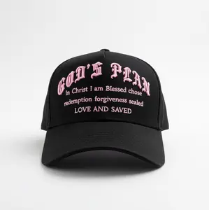 Chosen Hat - Cotton Inspirational Symbol Cap with God's Plan