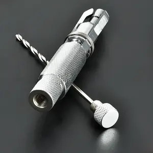 Multi Functional Pipe Reamer Adjustable Carbon Scraper with Drill Bits Pipe Cleaning Accessory Tool