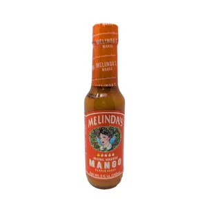Melinda's Original Habanero Mango Pepper Sauce 5 Ounce Glass Bottle