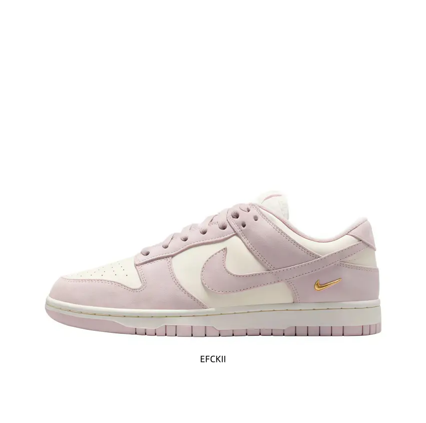 Streetwear Essential: Pink & White Colorblock Sneakers with Padded Tongue & Durable Rubber Toe Cap – Ideal for Skating or Urban Exploration