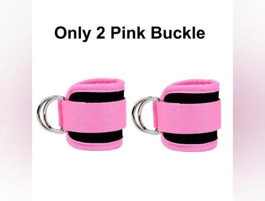 Two Pink Silver Buckle Net
