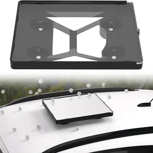 Starlink Mini Mount, Flat Magnetic Car Shield Mount with Protective Cover, Ideal for Cars Rvs Metal Surfaces