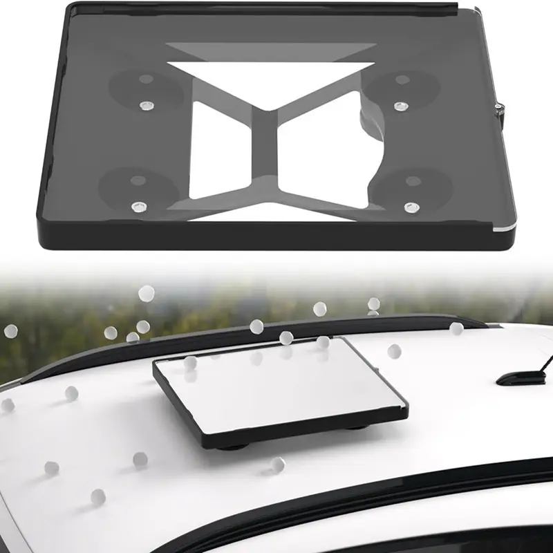 Starlink Mini Mount, Flat Magnetic Car Shield Mount with Protective Cover, Ideal for Cars Rvs Metal Surfaces, Car Accessory