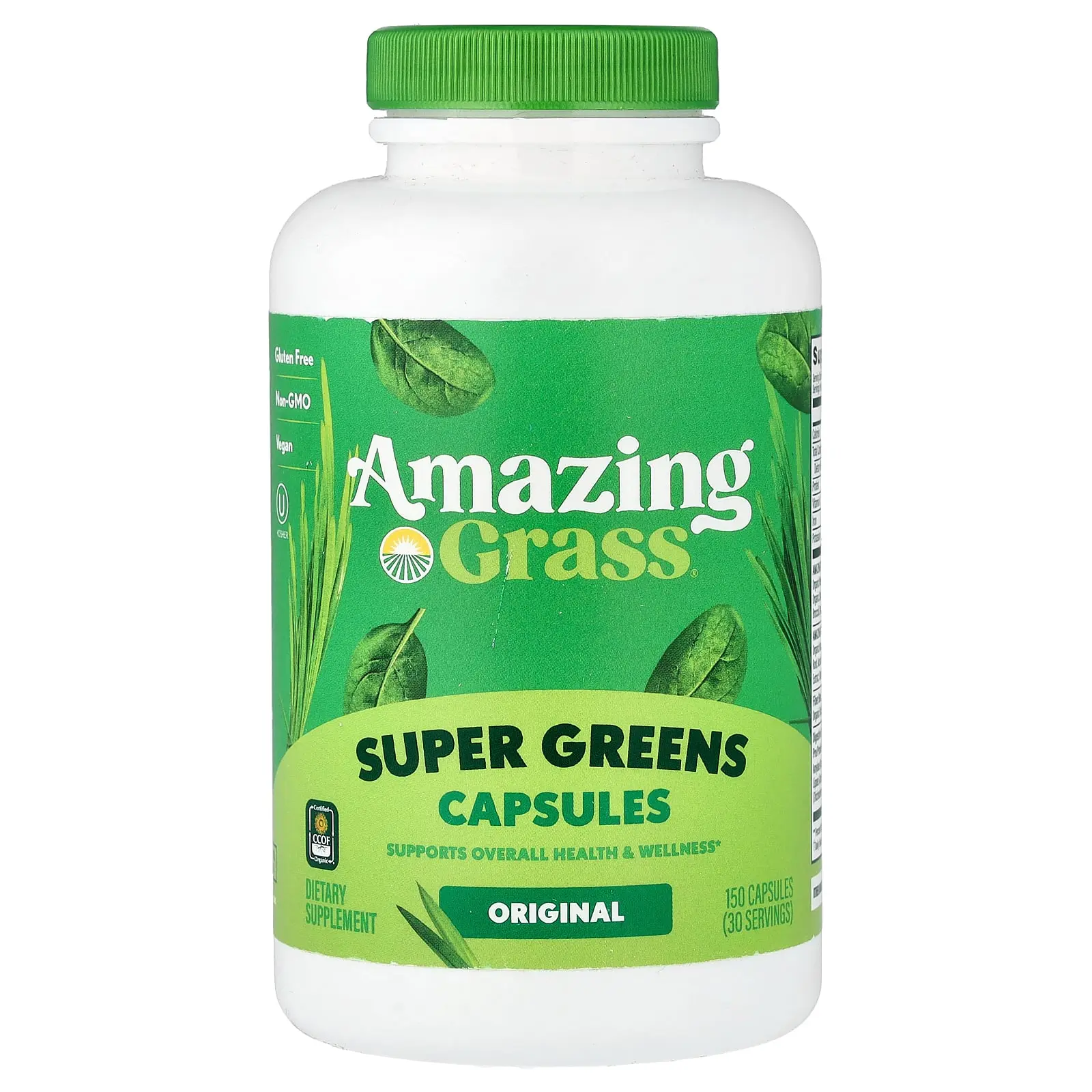 Amazing Grass Super Greens, 150 Capsules