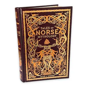 Tales of Norse Mythology Helen Guerber - Collectible Deluxe Special Gift Edition - Leather Bound Hardcover - Classic Book