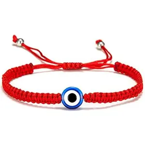 Handmade String Evil Eye Bracelet for Women Men Black Red Thread Adjustable Bracelets Minimalist Jewelry