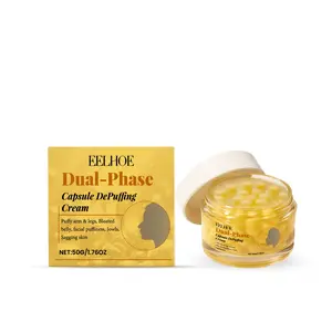 Dual-Effect Capsule Care Cream, Gentle Nourishing Moisturizer, Elastic Smooth Skin, Daily Hydrating Skincare, Soft Fine Texture