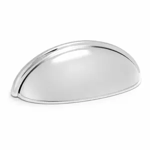 Cosmas 783CH Polished Chrome Cabinet Cup Pull