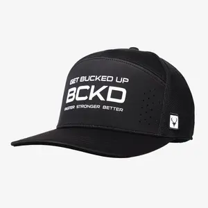 Driven 7 Panel Hat - Bucked Up Stealth Mode - Men's Hat