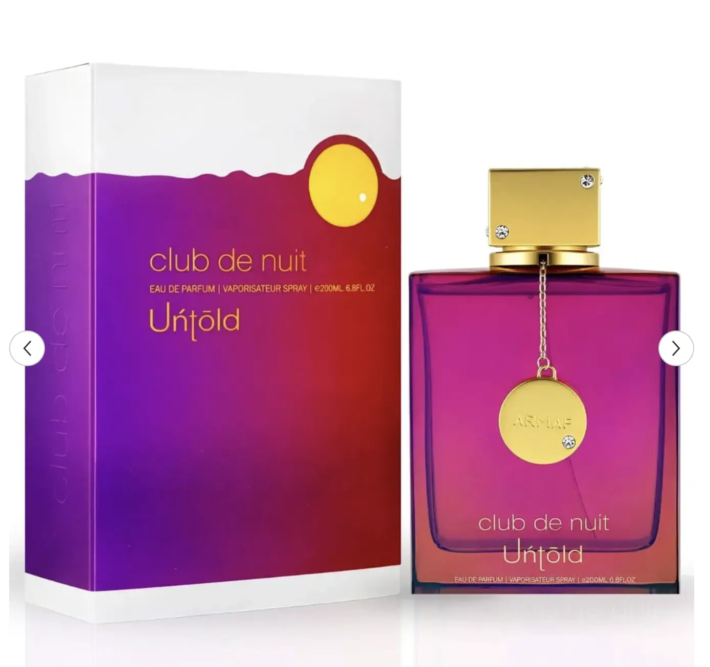 Armaf Club de Nuit Untold Eau de Parfum 6.8 fl oz -200ml Unisex