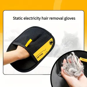 1-2PC Pet Electrostatic Hair Removal Gloves - Two-Way Grooming Brush for Effortless Fur Removal & Pet Grooming, Ideal for Cats and Dogs
