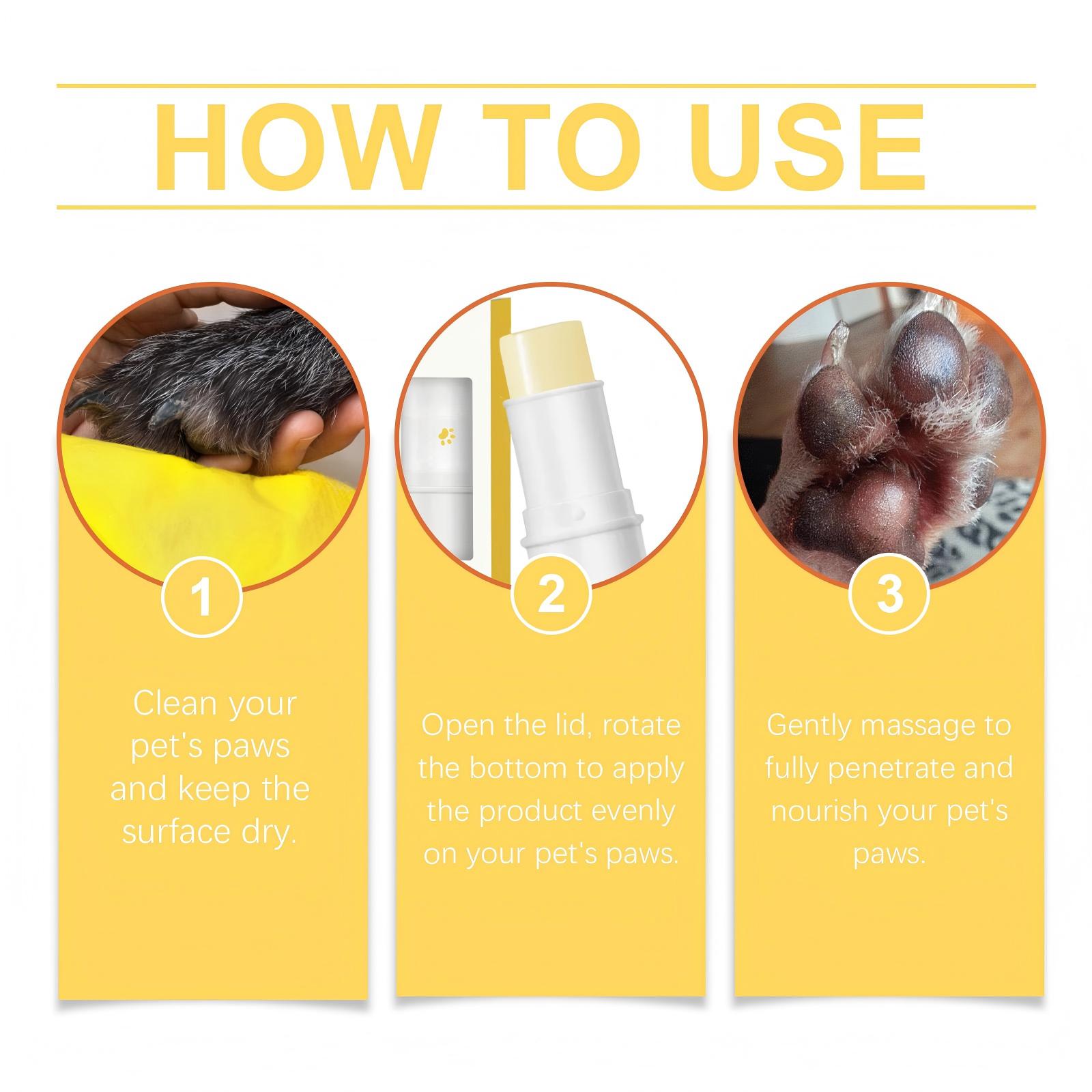 Pet Paw Ointment Stick, Home Cat And Dog Paw Pad Gentle Moisturizing Care Ointment Stick