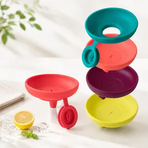 8 Count Drizzle-Proof Food Grade Silicone Popsicle Drip Catchers, Universal Popsicle & Ice Cream Cone Holder, Non-Toxic Kids Accessory, Easy Dishwasher Clean
