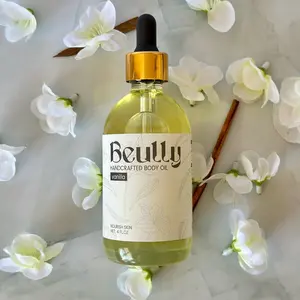 Beully Vanilla Body Oil - Silky Smooth & Nourishing Scented Fragrance for Daily Care - Radiant Glow & Comfort Gift Scent