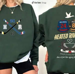 Heated Rivalry 2 Sides Hoodie/T-shirt/Sweatshirt, Heated Rivalry Hockey Tshirt, Rosanov Shirt, Sports Drama Fan Gift, Shane Hollander Sweatshirt, Ilya Rozanov Hoodie