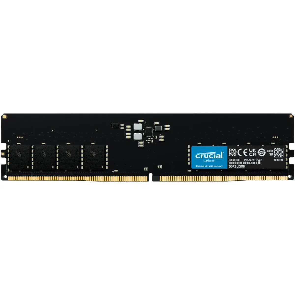 Crucial DDR5 RAM Sticks, 16GB 5600MHz CL46 UDIMM Desktop Memory Module for Memory Boost