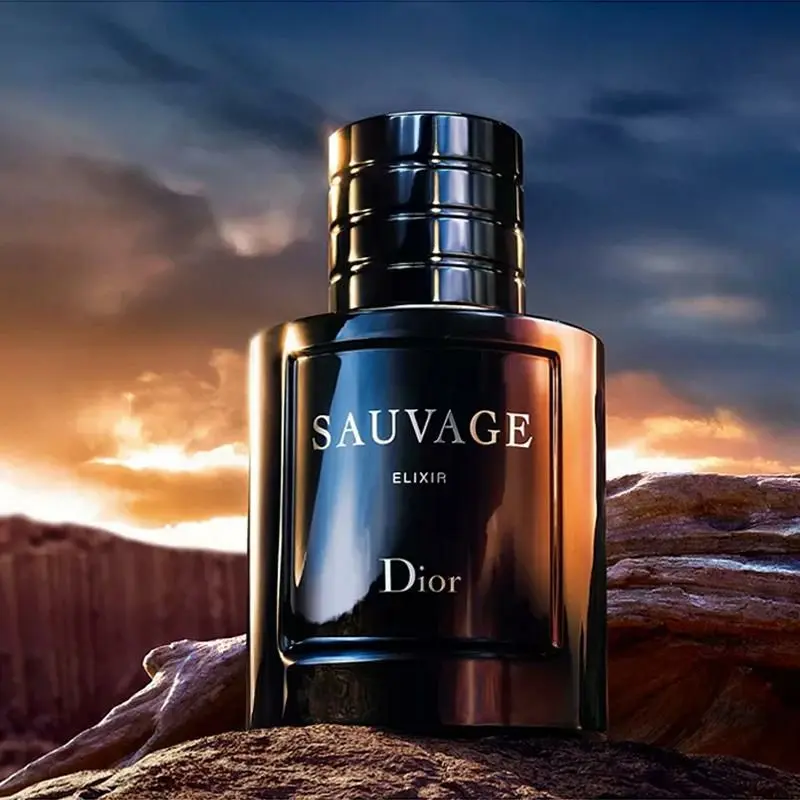 Dior Sauvage Eau de Parfum for Men 3.4 oz – Citrus & Vanilla Scent – Long-Lasting Refillable Fragrance