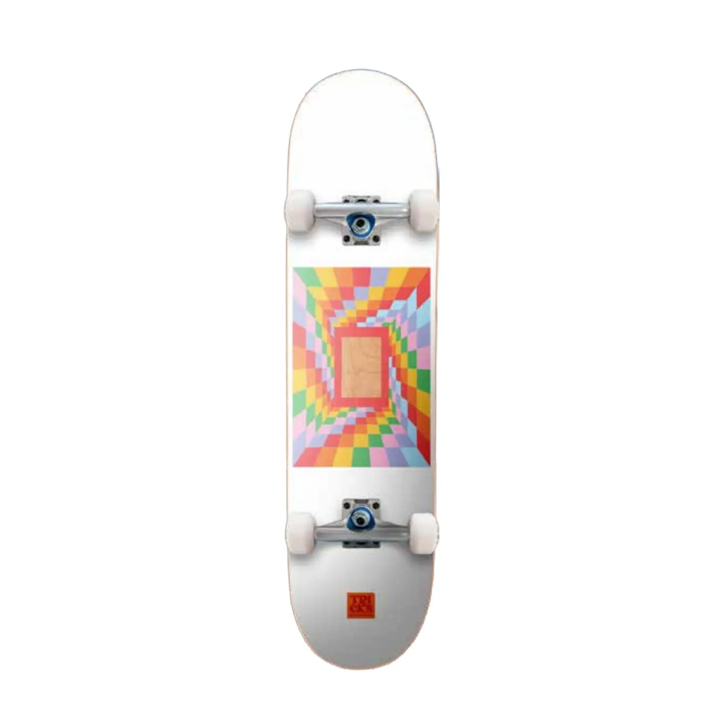 Tricks Skateboard Complete Dimension Maxi White 8.0" x 31.85"