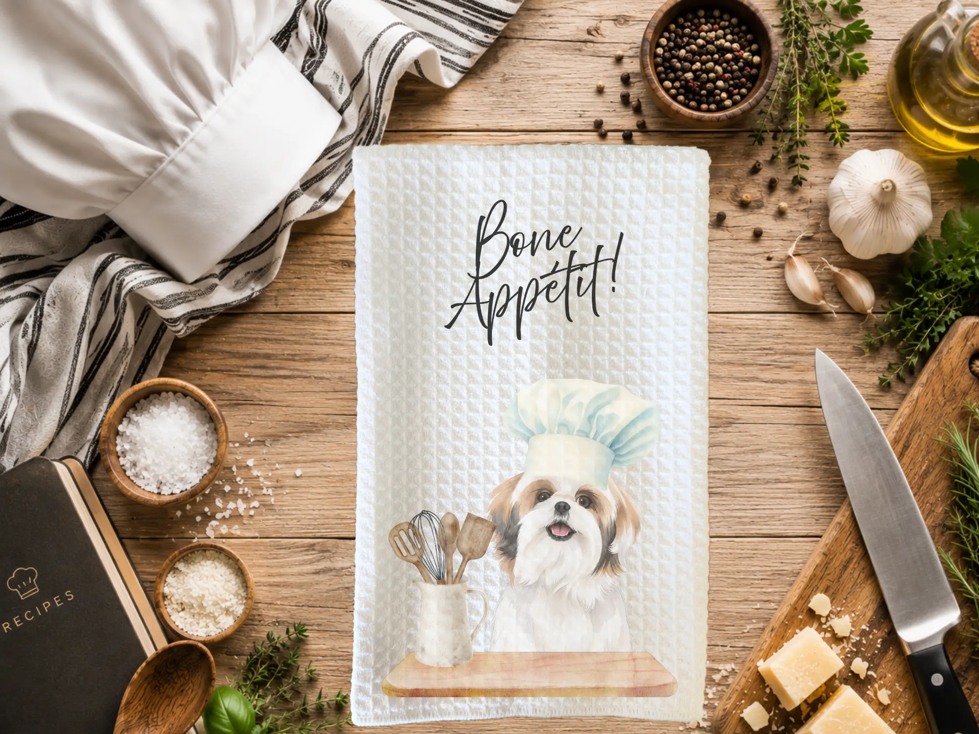 Bone Appetit! DOG towel