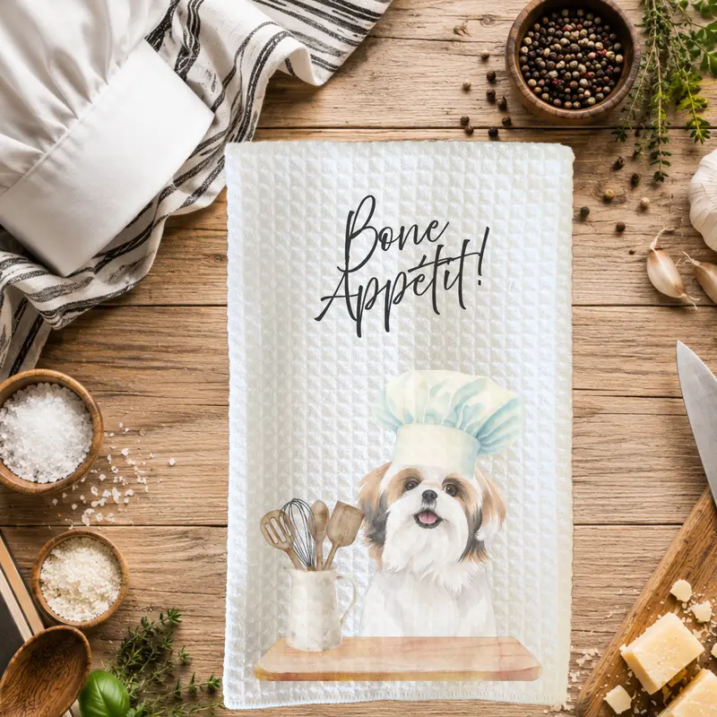 Bone Appetit! DOG towel