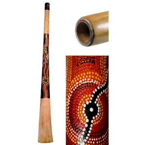 Didgeridoo Teak 51 inch painted