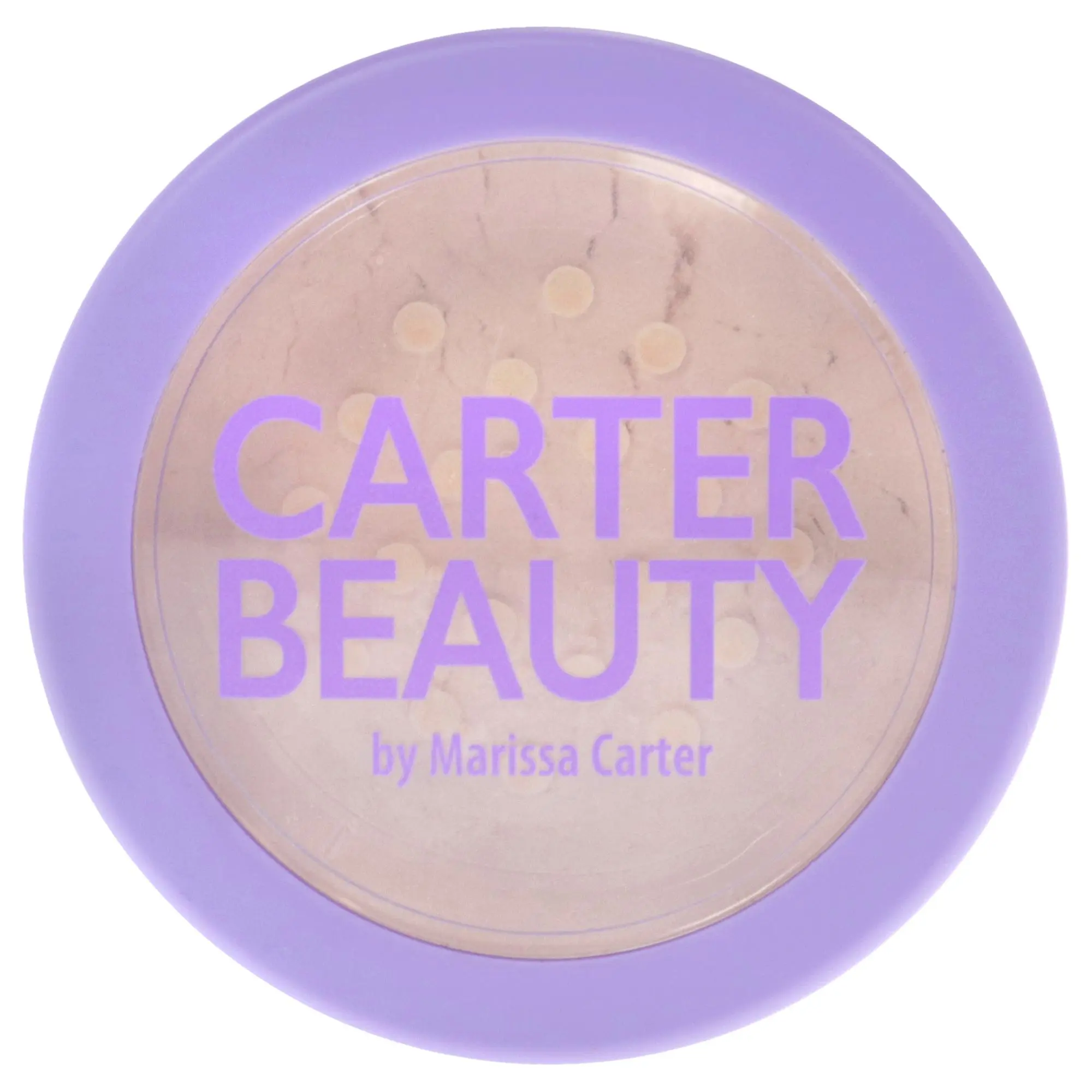 Carter Beauty Flawless Compact Setting Standards Baking Powder - Banana Scent, 0.3oz, Women's On-the-Go Travel-Friendly Makeup Product