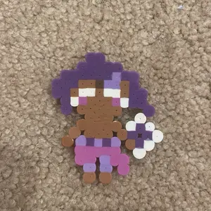 Crk Lilac cookie perler bead