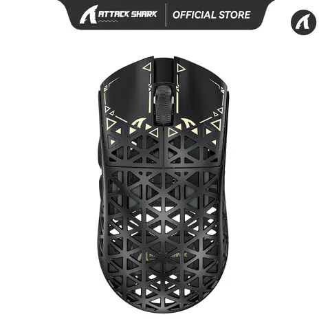 ATTACK R5 Ultra Carbon Fiber Grip Wireless 8K PAW3950MAX Esports Gaming Mouse - High DPI, Slim Wireless Mouse, Gaming Equipment, PC Accessories